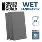 WET SandPaper 180x90mm - WET 400 grit - PACK x3