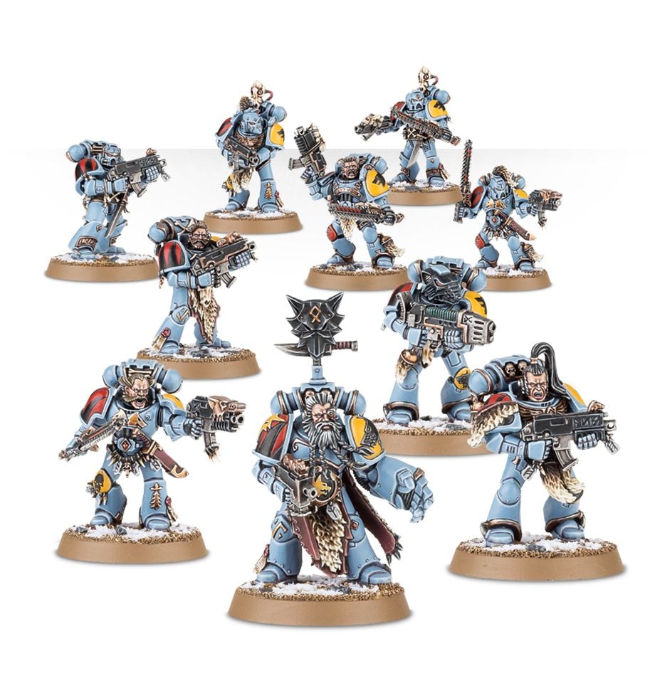 W40000 Space Wolves Grey Hunters (53-06)