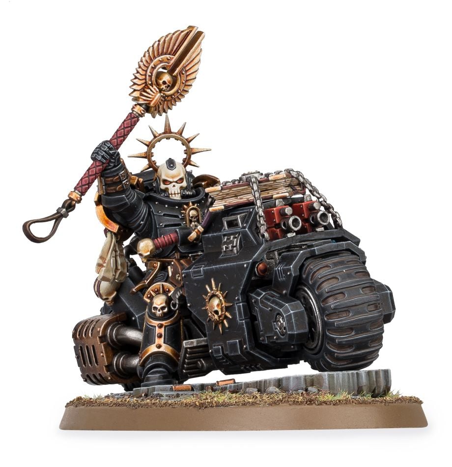 Space Marines Primaris Chaplain On Bike 48-31