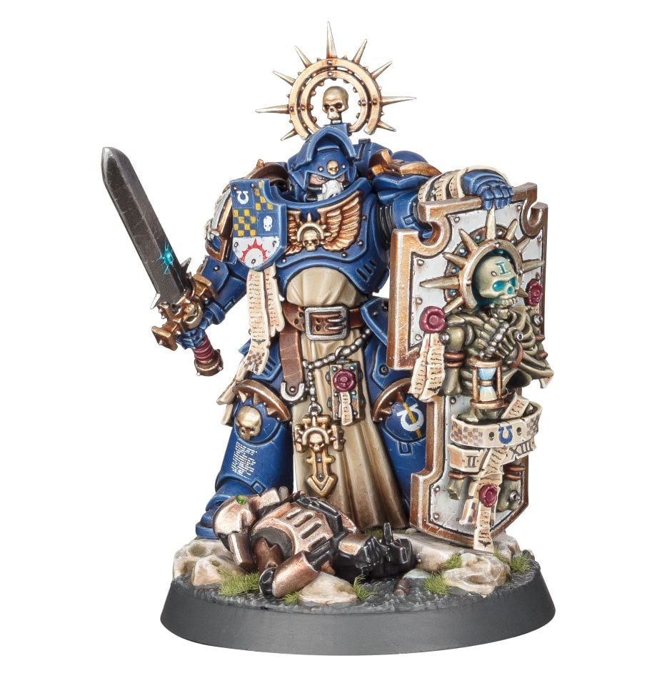 Space Marines Captain With Relic Shield 290216