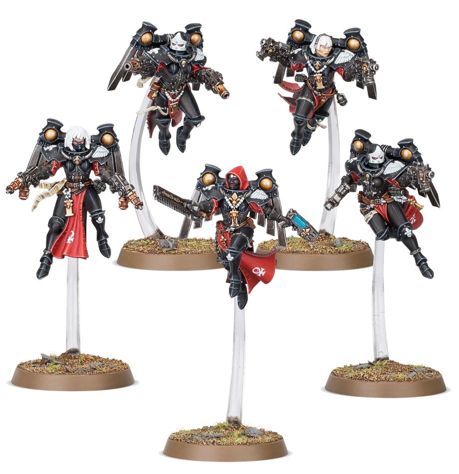 W40000 Adepta Sororitas Seraphim Squad