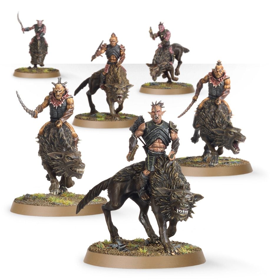 Hunter Orcs on Fell Wargs™