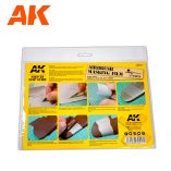 AK AIRBRUSHING MASKING FILM (2 UNITS)