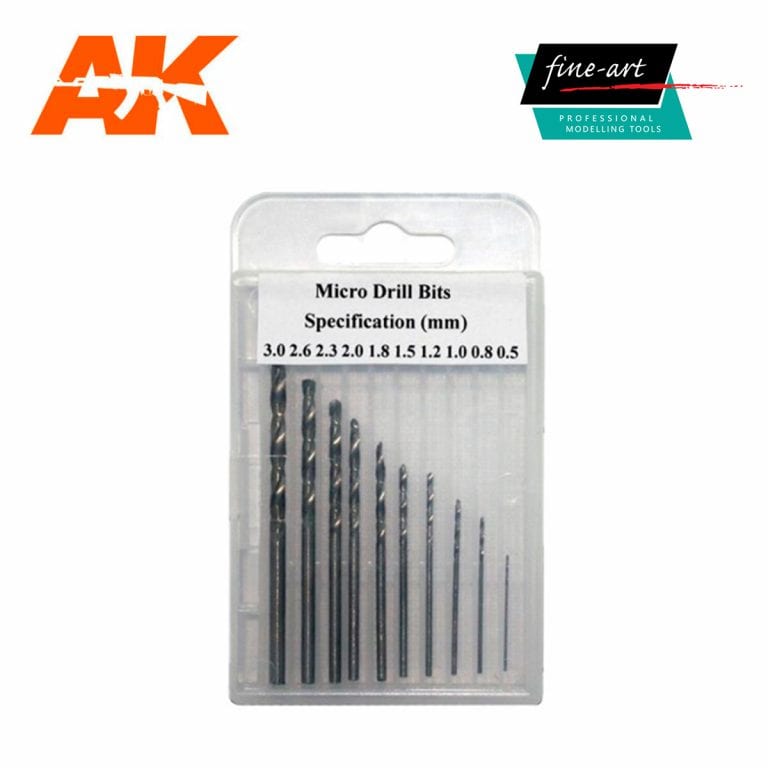 MODELLERS DRILLS 0.5MM – 3.0MM