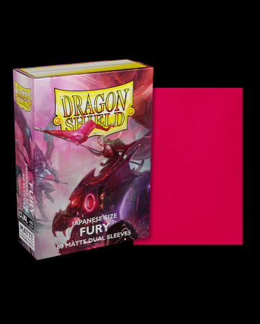 Fury - Dual Matte Sleeves - Japanese Size